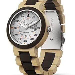 HNATUY Wooden Watch for M...