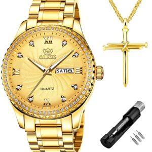 OLEVS Diamond Watches for...